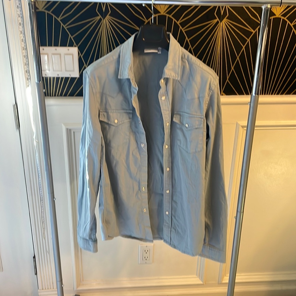 ASOS men’s casual western style button down